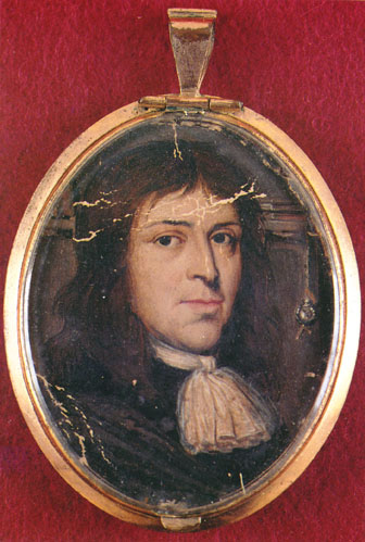 Miniature portrait of Rev. Samuel Parris, date unknown